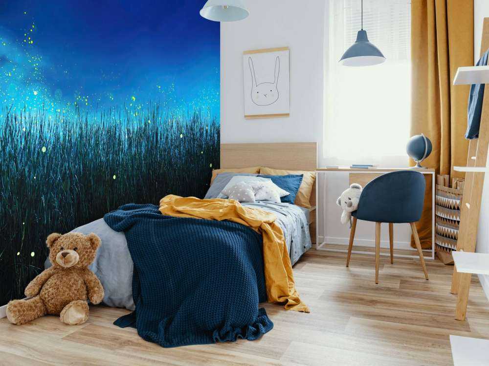 Fireflies in the night