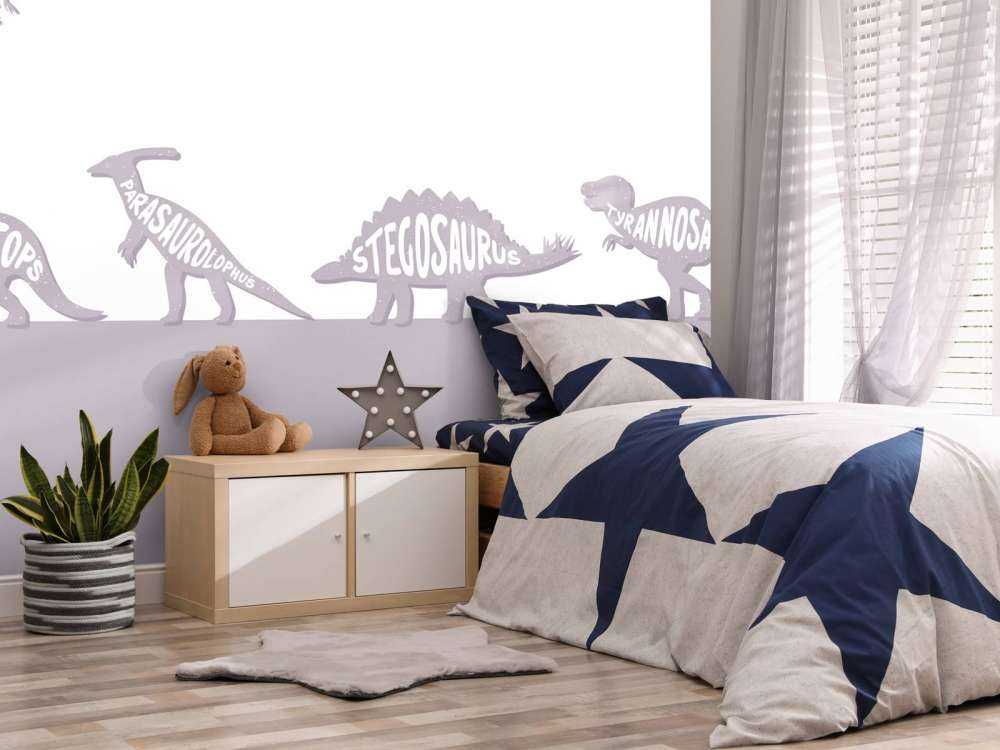 Dinos with text in pink