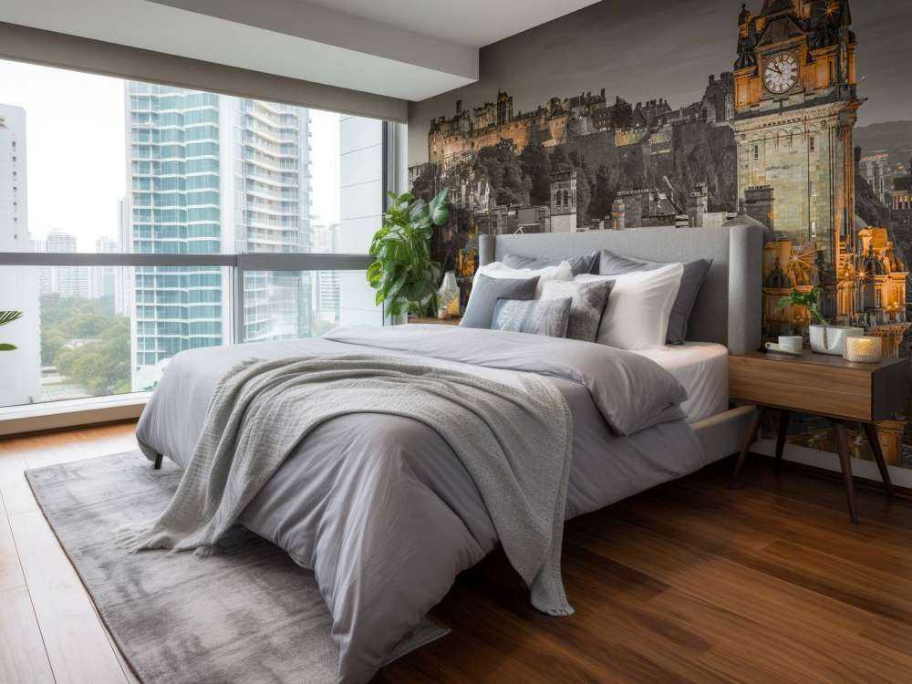 Edinburgh Castle and The Balmoral Hotel, Scotland