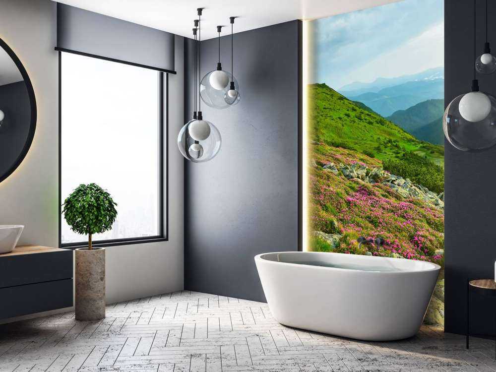 Rhododendrons in the mountains