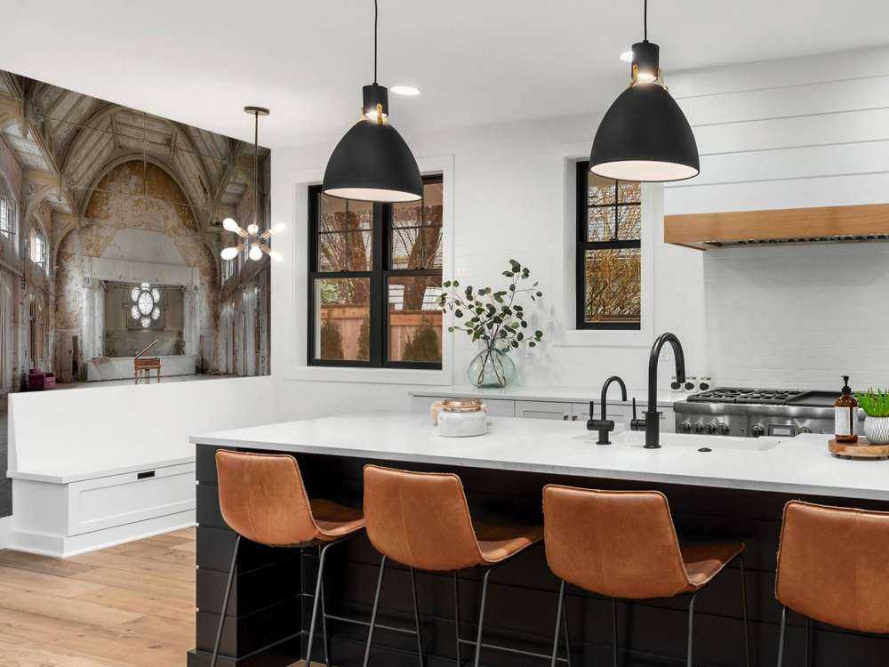 Room in old sanatorium