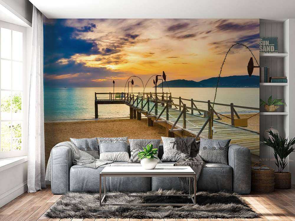 Sunrise over the sea