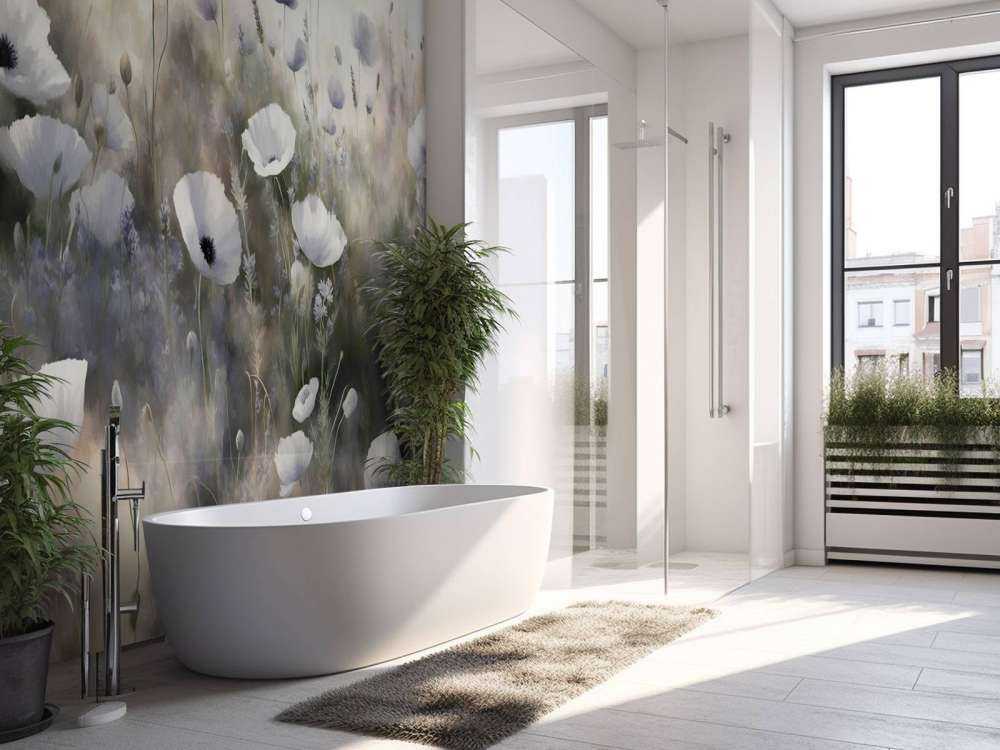 Wildflower dance - blue