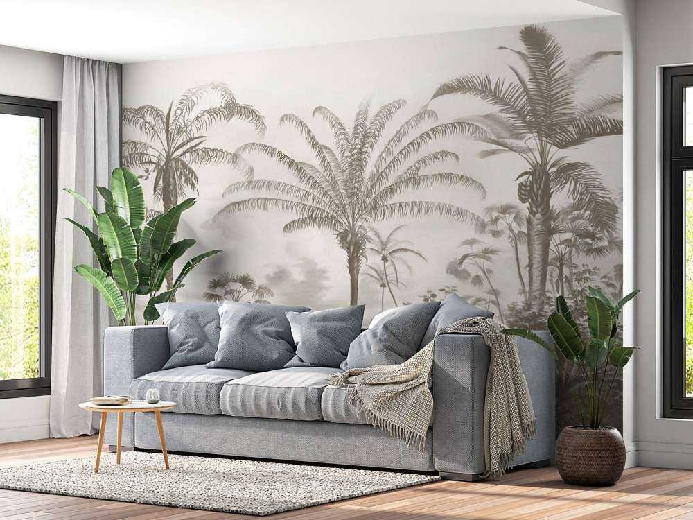 Romantic Tropics Taupe