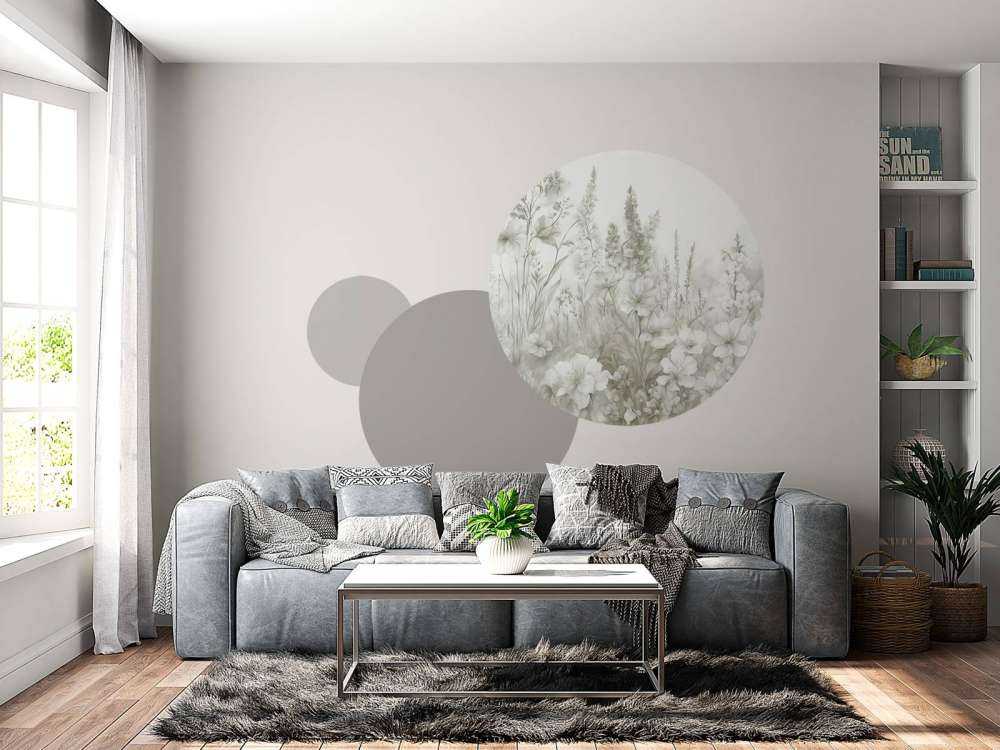 Tender English garden - mint green