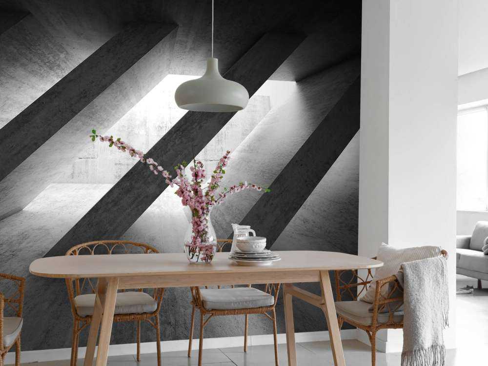 Concrete pillars in 3D