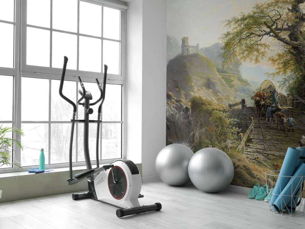 Mountain landscape near Düsseldorf