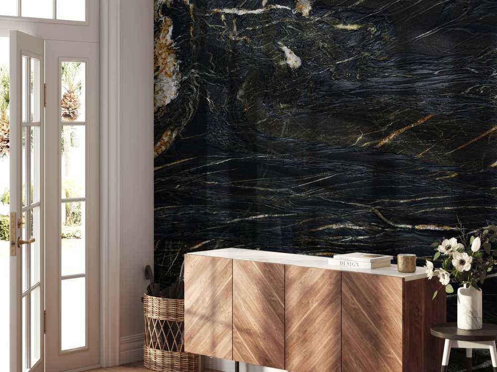 Textured marble