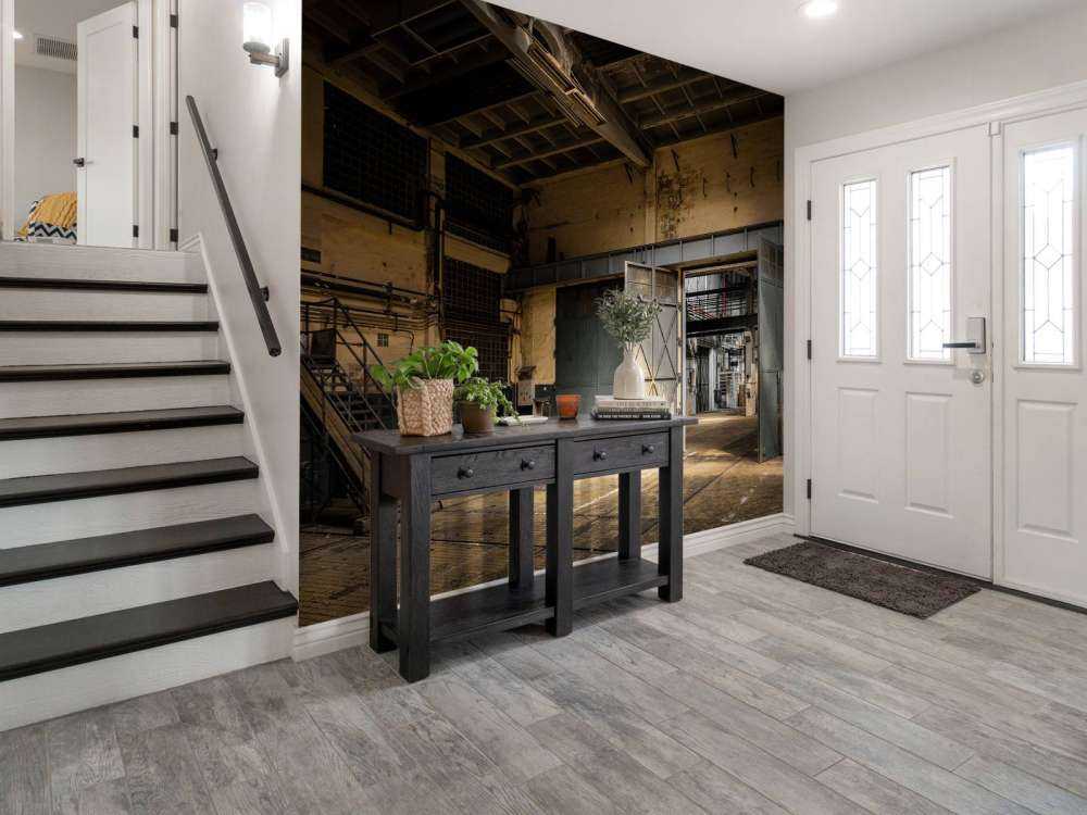 Abandoned old factory