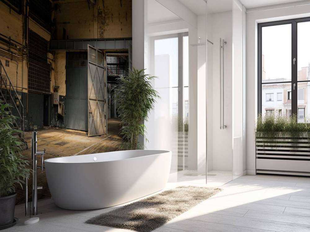 Abandoned old factory