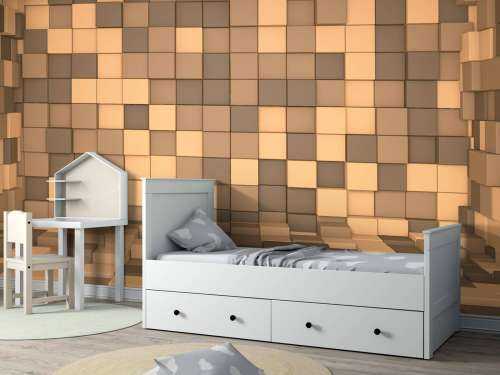 3D Minecraft block