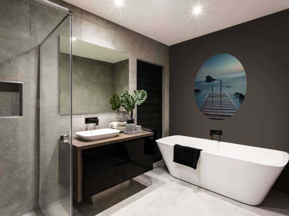 Wooden jetty at the coast