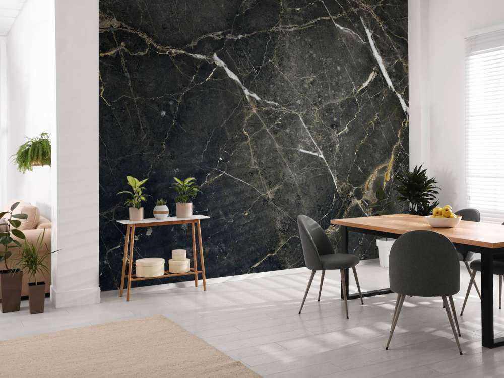 Marble with line structure