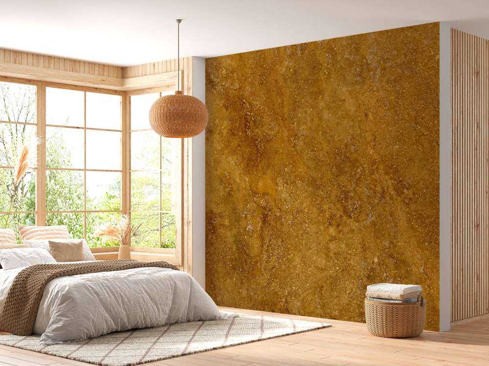 Gold coloured marble