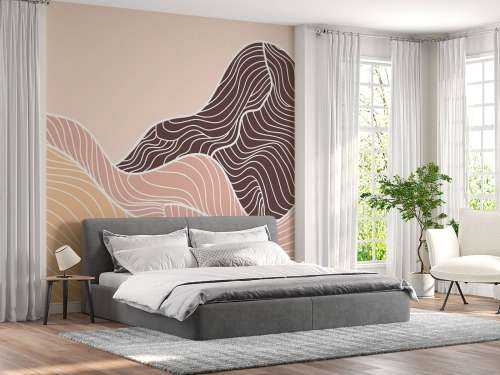 Lineart mountains