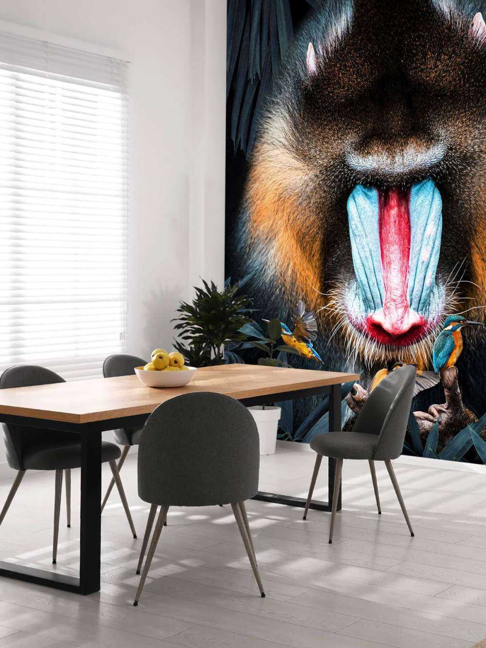 Mandrill Portrait