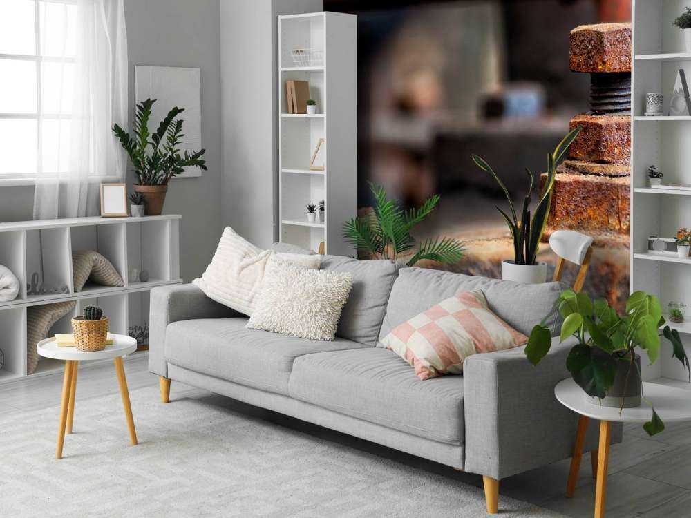 Detail of a rusted steam boiler (B)