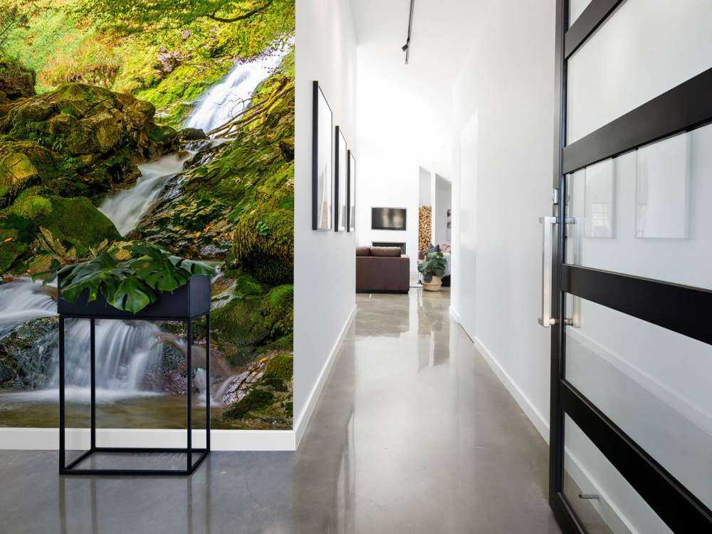 Waterfall in the middle of the forest