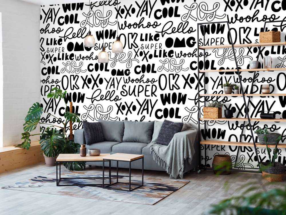 Doodles black and white