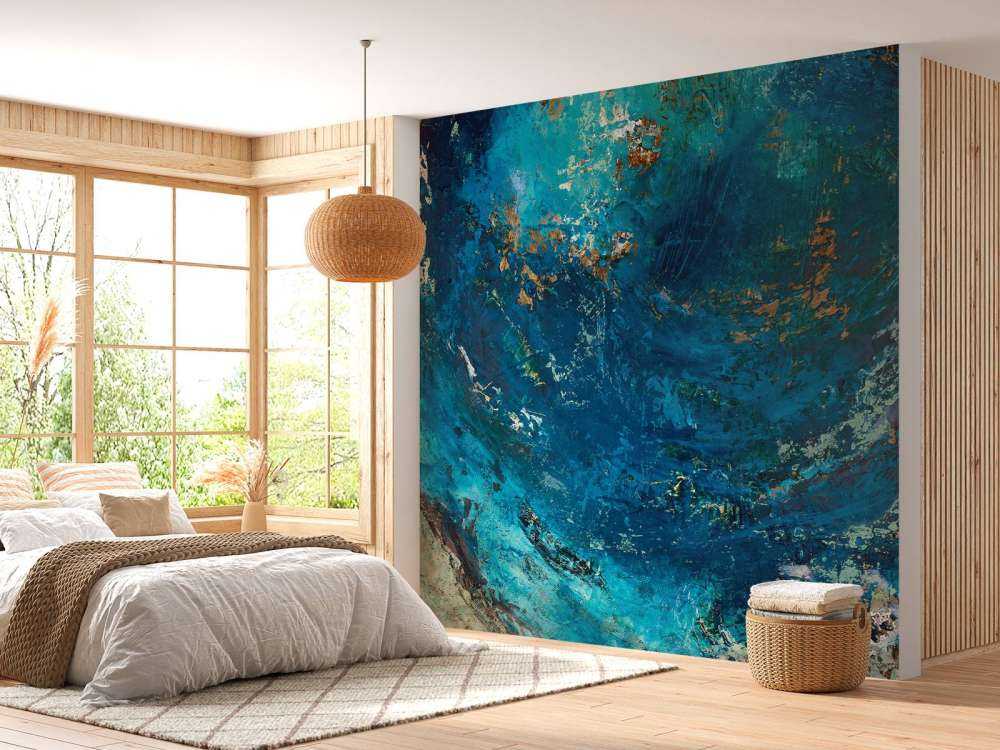 Painted water impression