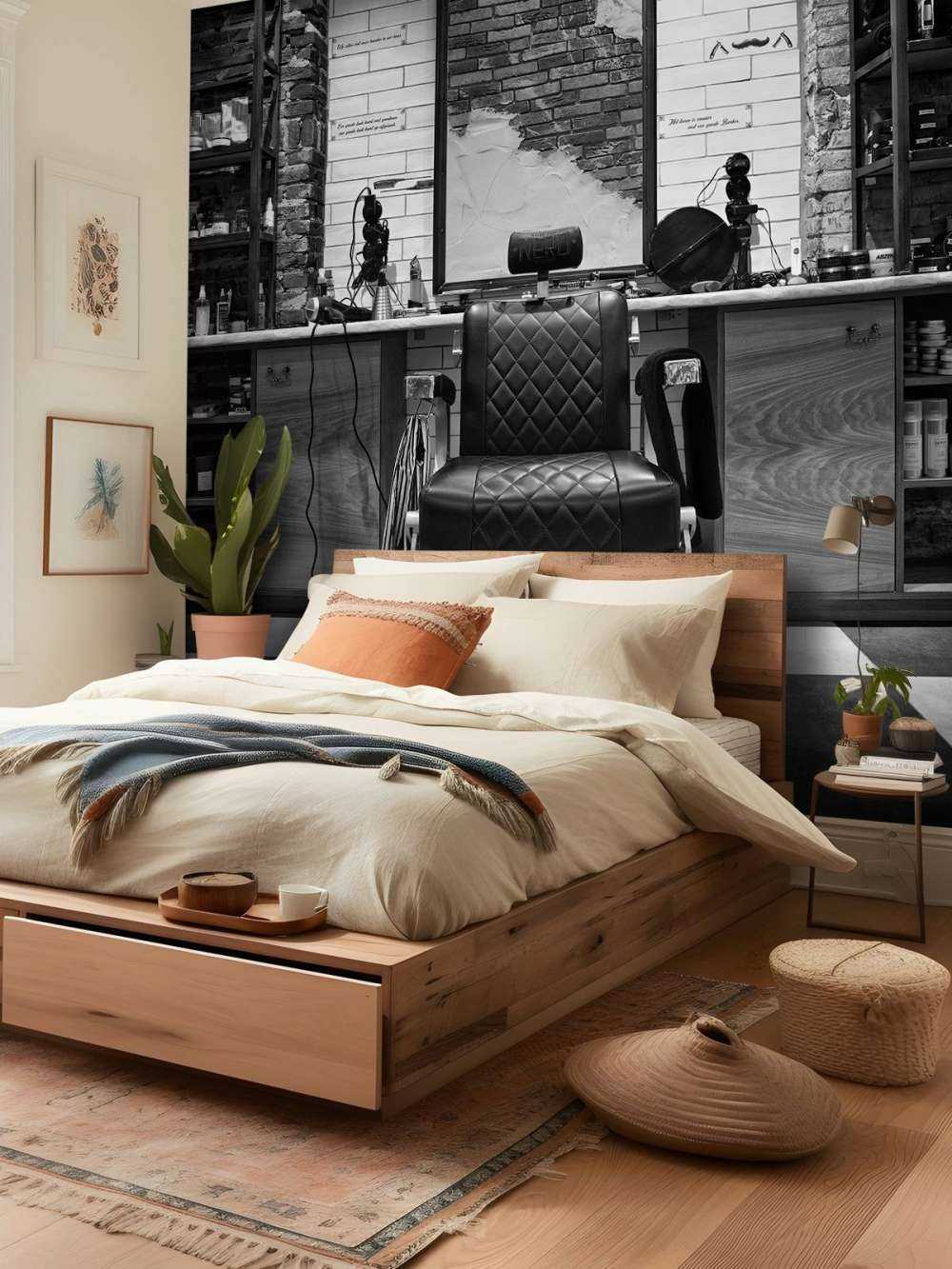 The hairdresser's chair