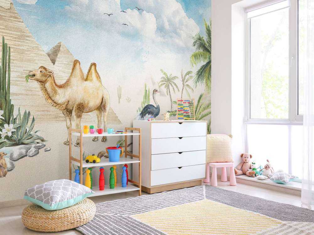 Animals at the pyramids