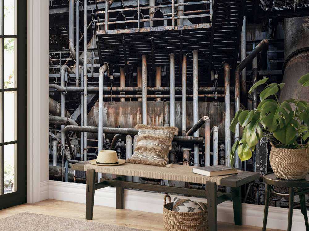 Old industrial factory