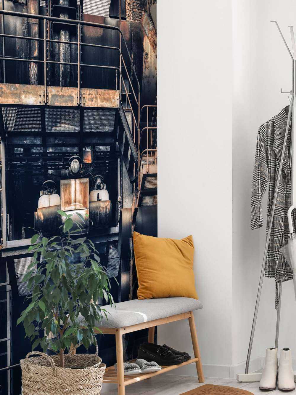 Pipes at old factory