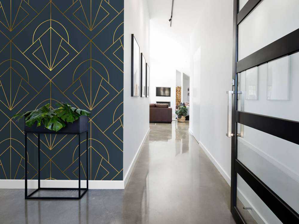 Abstract art deco