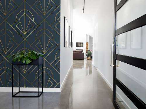 Abstract art deco