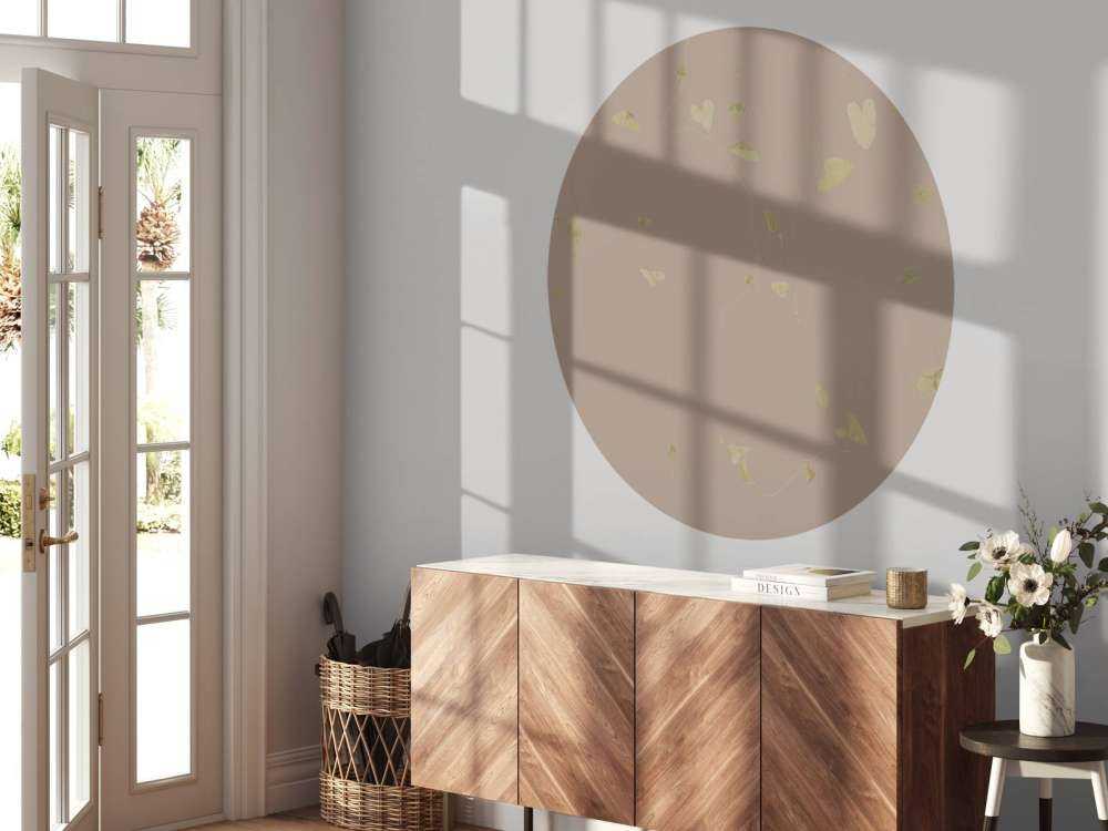 Hawthorn branches taupe