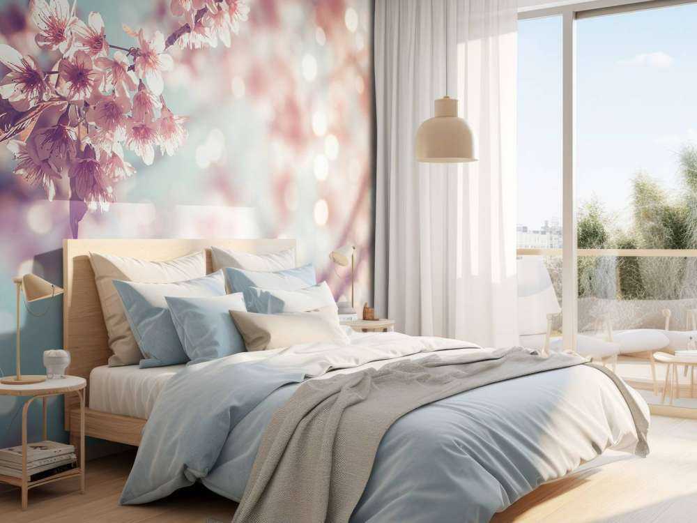 Close-up blossom branch