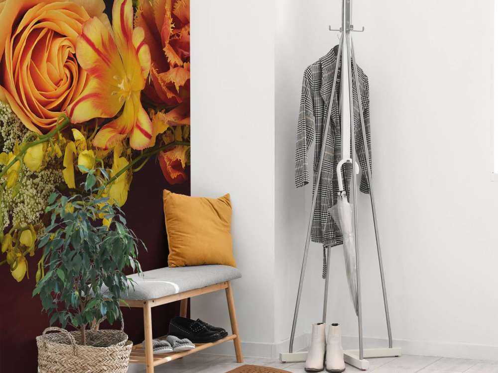 Compound floral garland