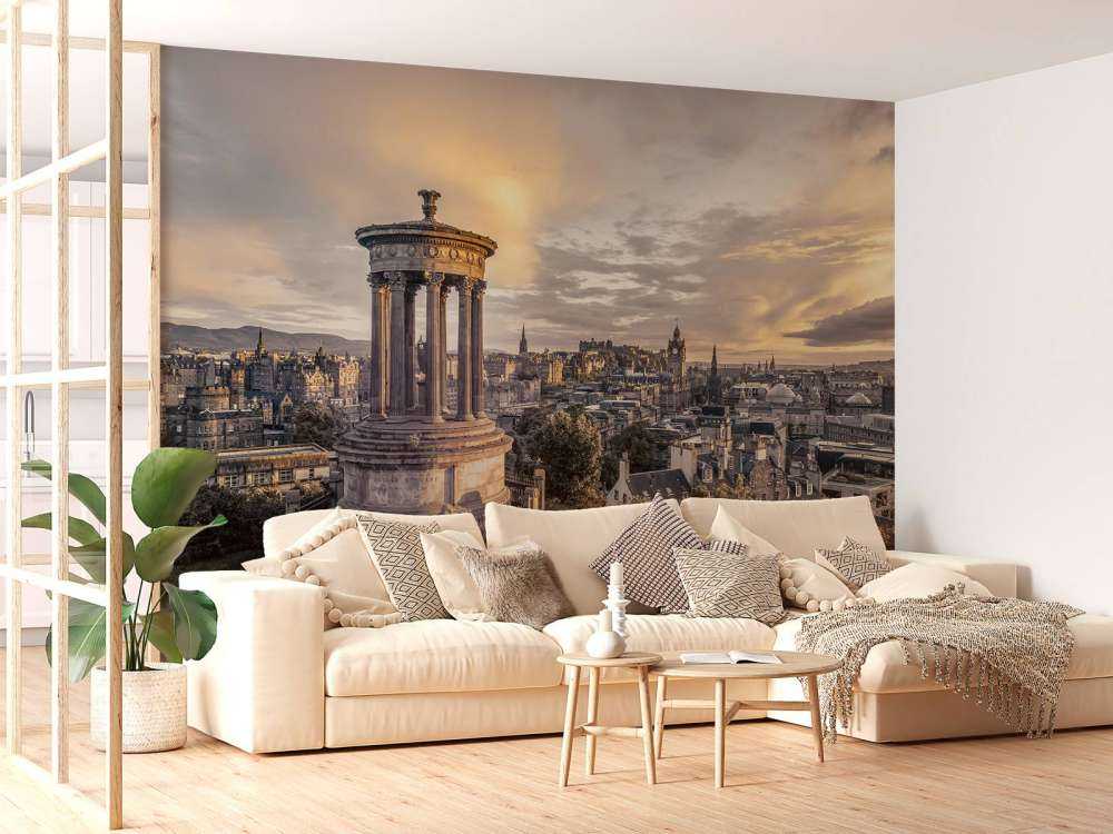 View over Edinburgh