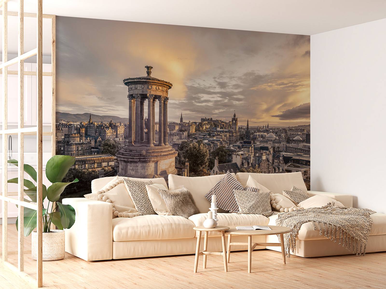 View over Edinburgh