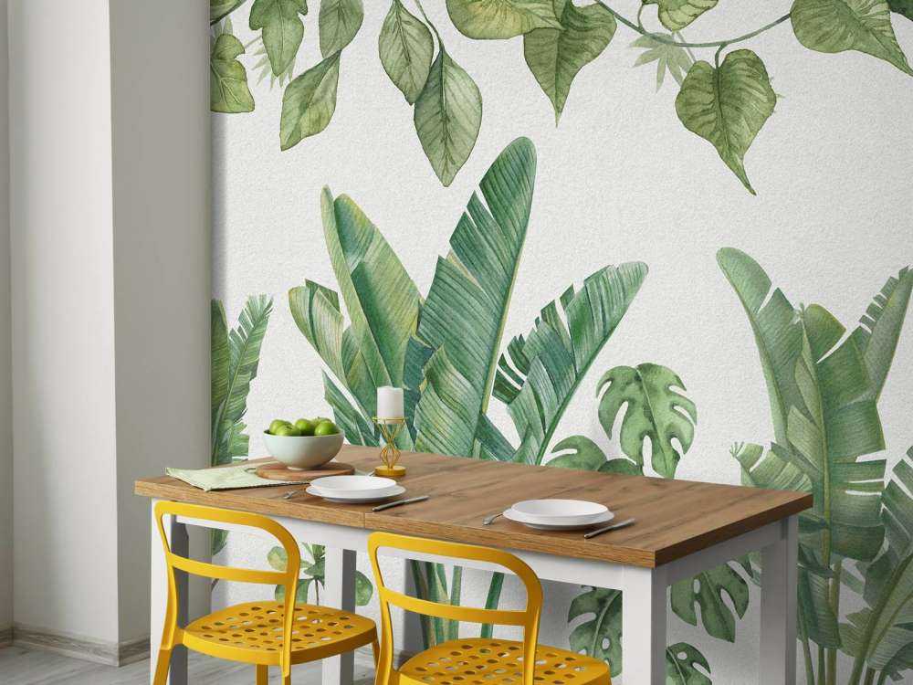 Tropical jungle plants