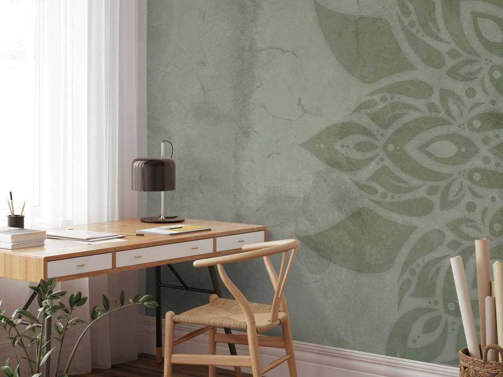 Green Rustic Mandala