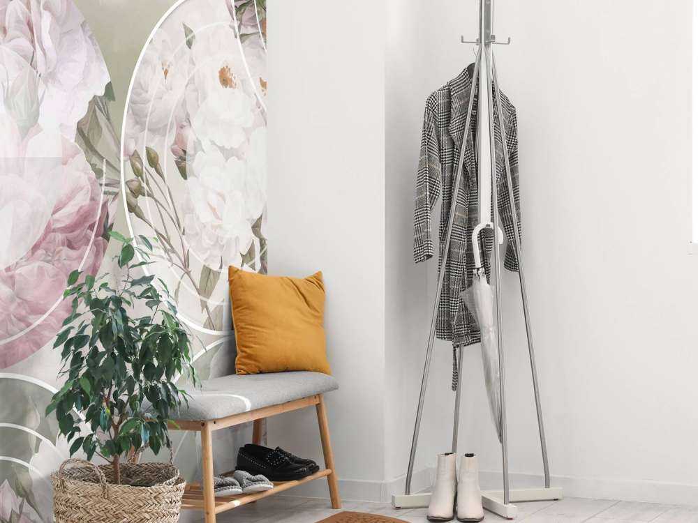 Timeless Floral Elegance - Blush Green