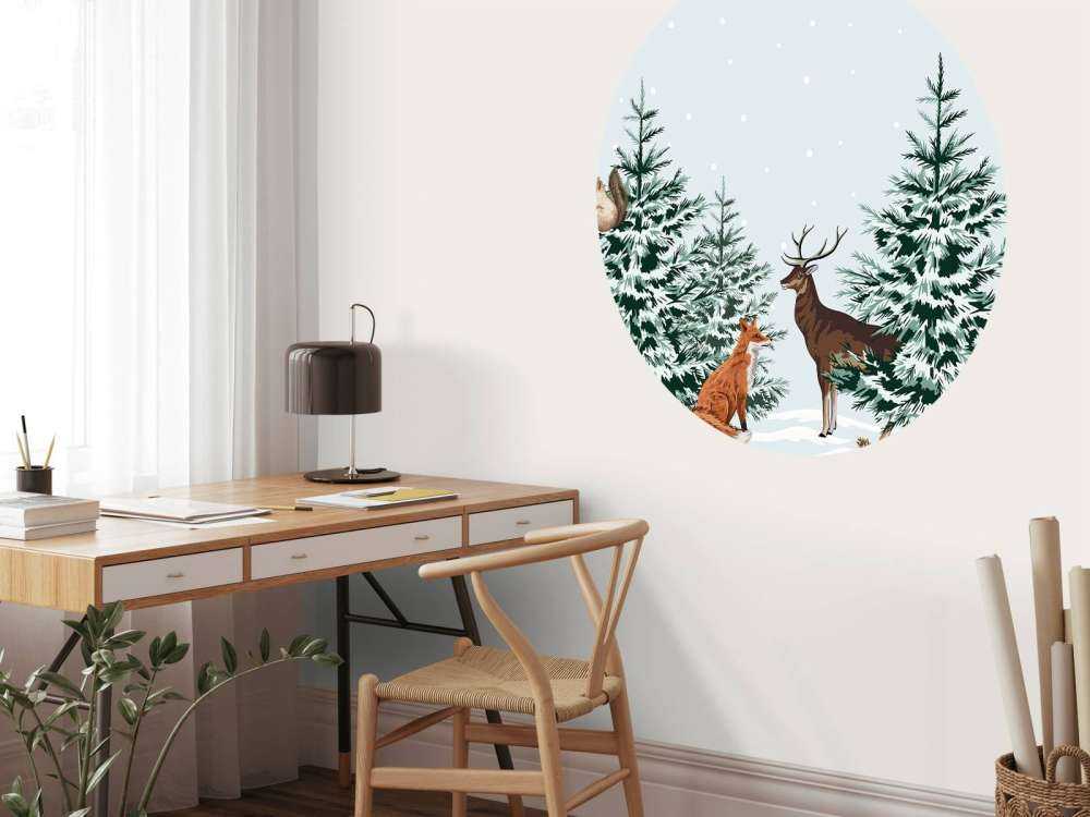 Winter Forest Residents Joy