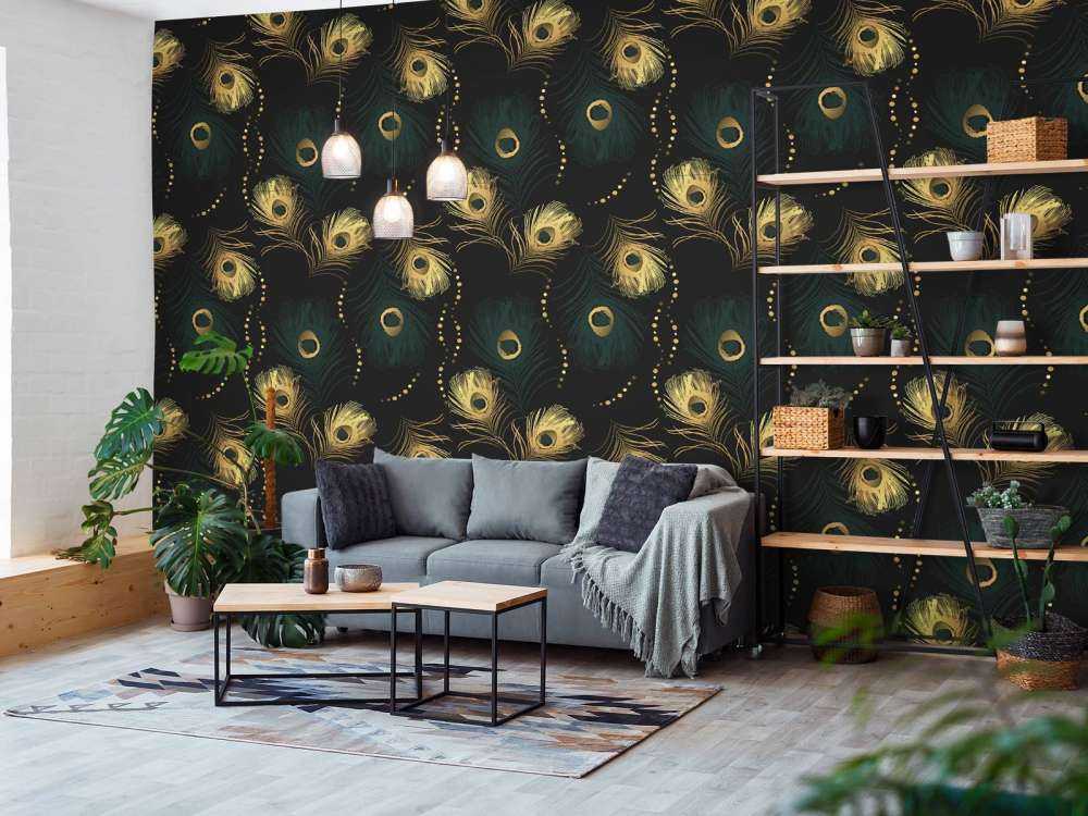 Nocturnal Peacock Splendor