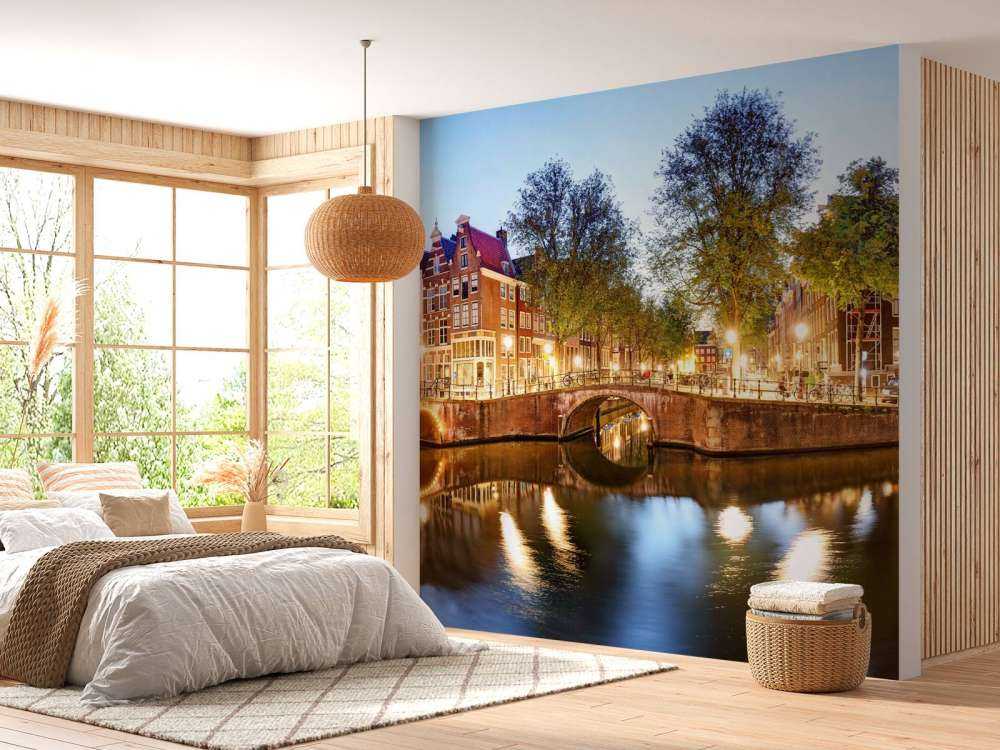 Amsterdam at night