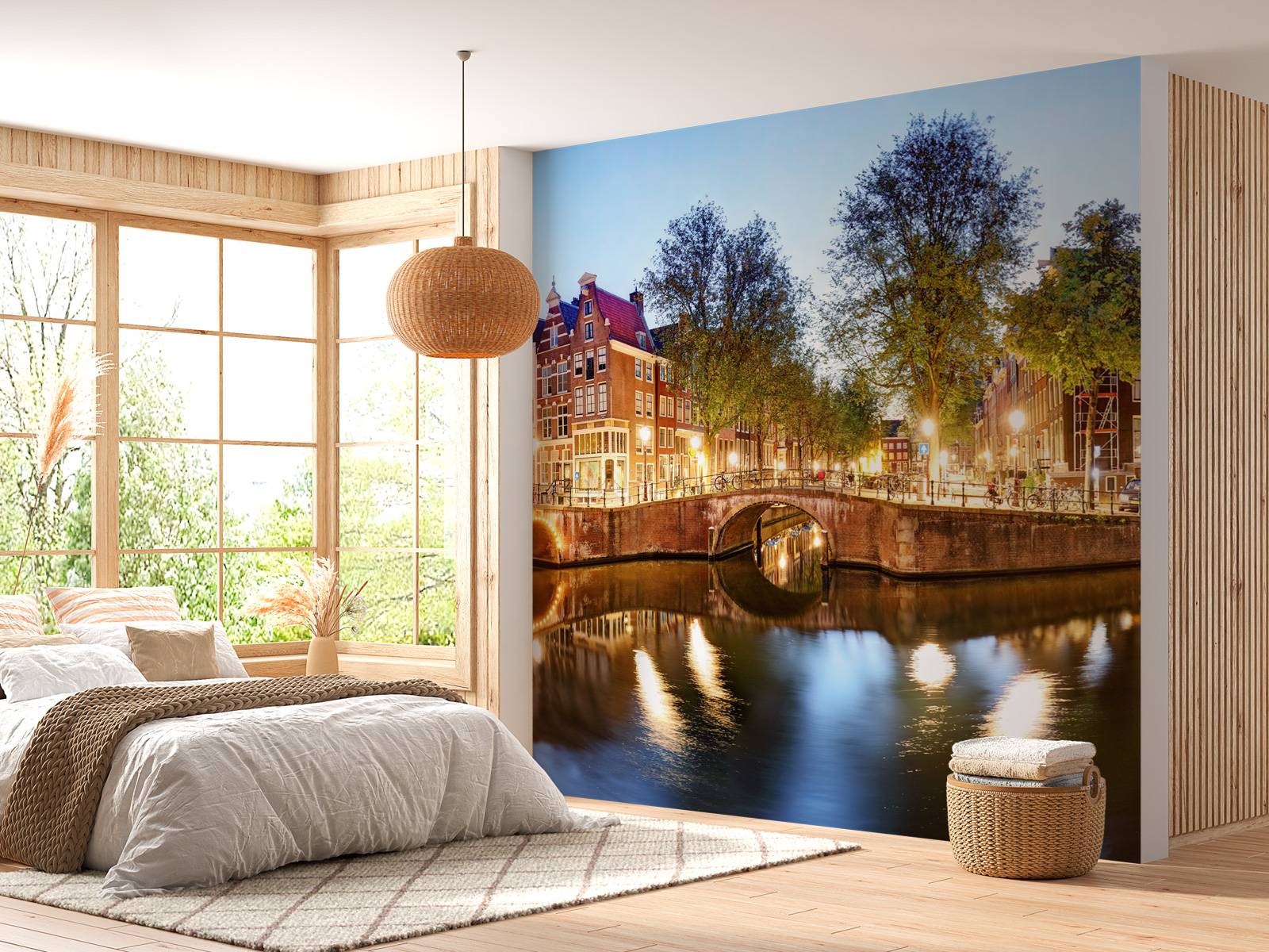 Amsterdam at night