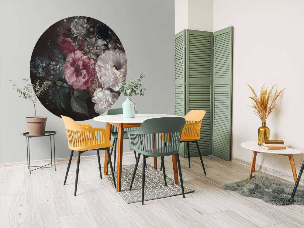 Bouquet with lilac pink