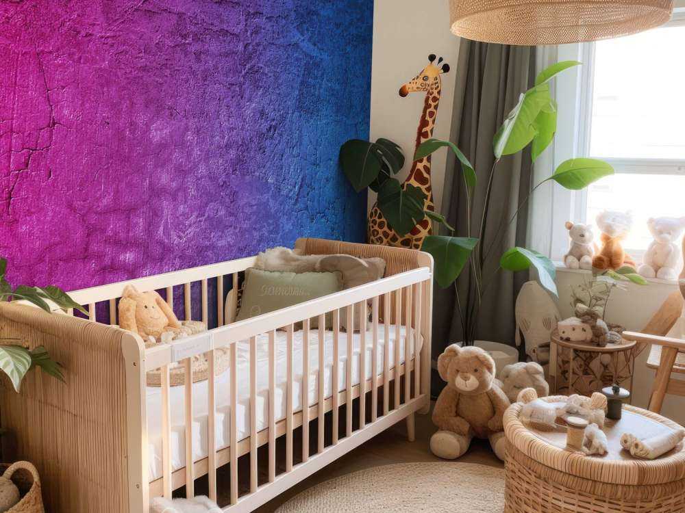 Neon concrete texture