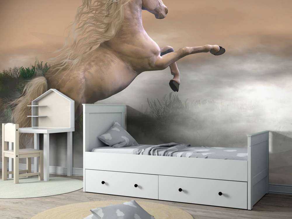 Rearing unicorn