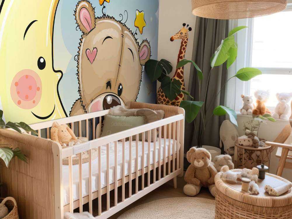 Teddybeer met de maan