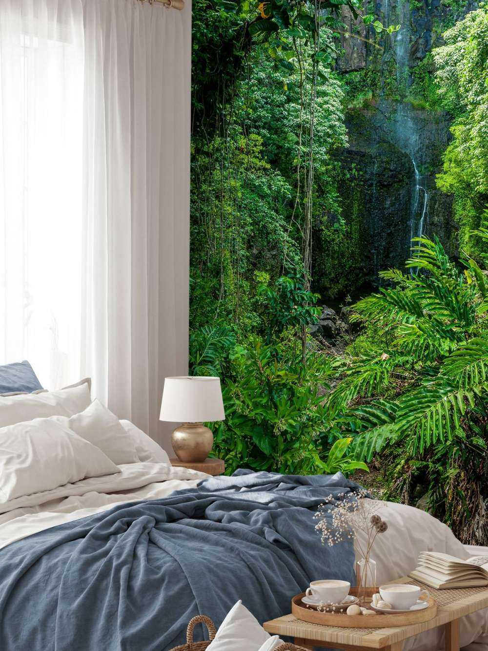 Jungle and stones