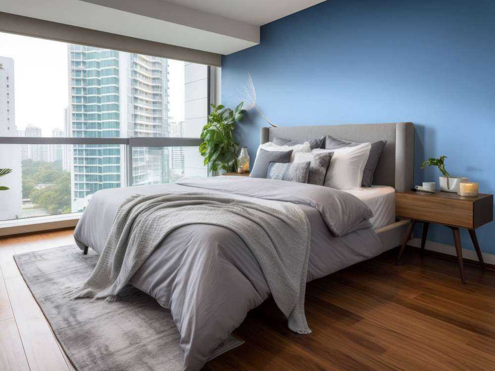 Flying dandelion fluff