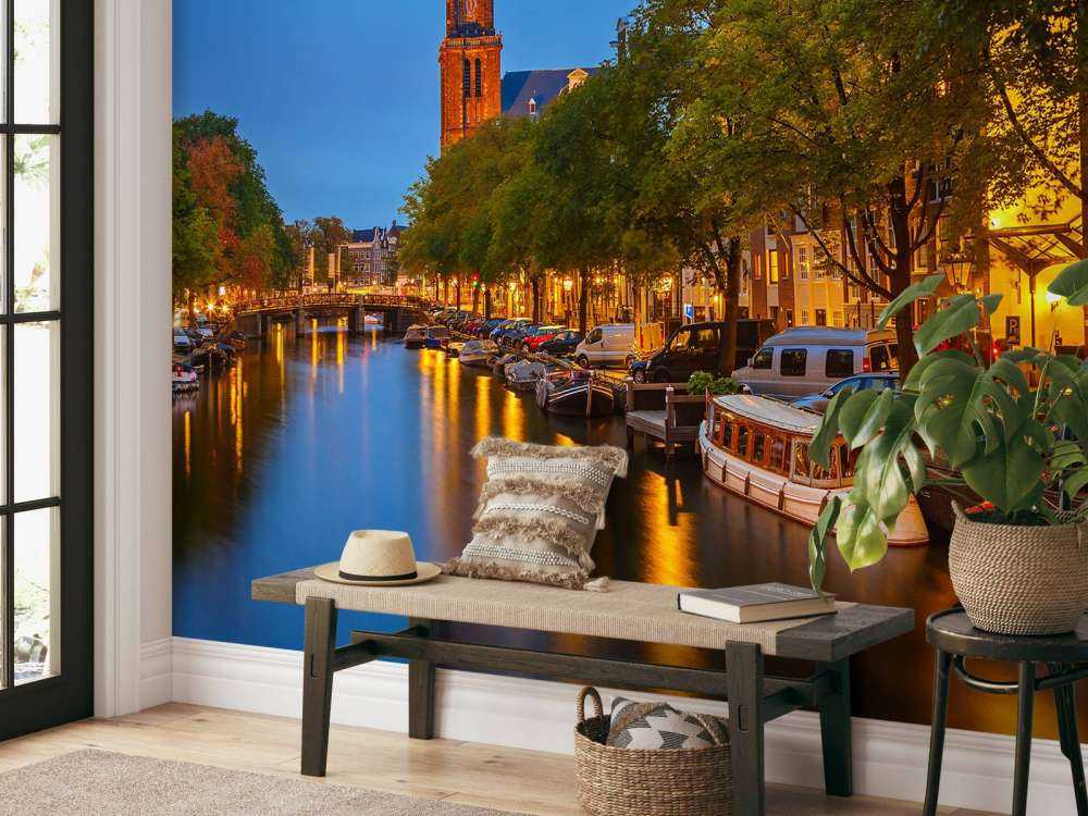 Kerk op de Prinsengracht in Amsterdam
