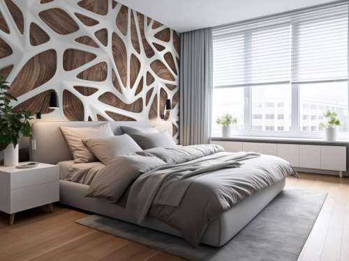 White pattern on wood